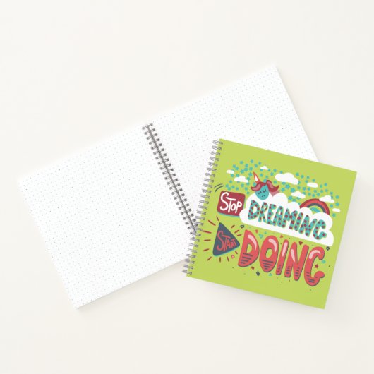 Carnet Arrêtez De Rêver, Commencez À Faire De La Chaux Do (Intérieur)