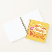 Carnet Arrêtez De Rêver, Commencez À Faire Pale Jaune (Intérieur)