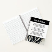 Carnet Arrêtez le poème de la violence (Intérieur)