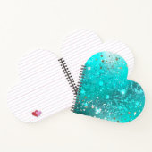 Carnet Arrière - plan à huile Turquoise de la menthe (Intérieur)