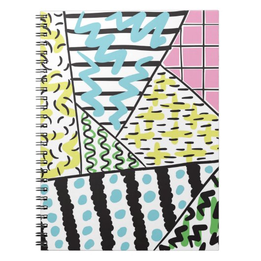 Carnet Arrière - plan à main Abstraite 3 (Devant)