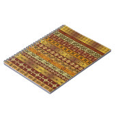 Carnet Arrière - plan à motifs ethniques africains (Côté gauche)