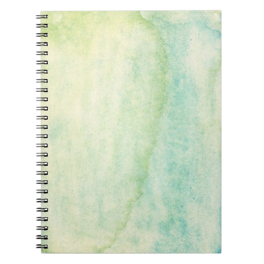 Carnet Arrière - plan abstrait 2 d'aquarelle (Devant)