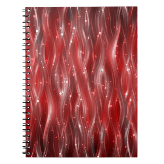 Carnet arrière - plan abstrait. arrière - plan rouge avec (Devant)