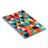 Carnet arrière - plan Abstrait aux formes triangulaires.  (Côté Droit)