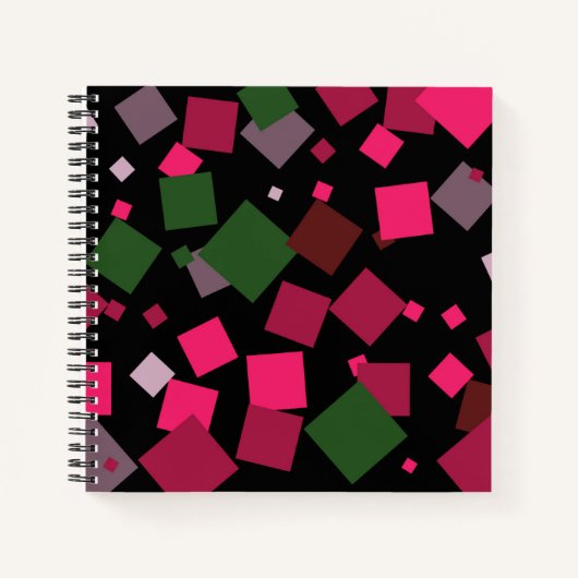 Carnet Arrière - plan abstrait coloré (Devant)