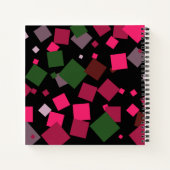 Carnet Arrière - plan abstrait coloré (Dos)