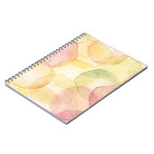 Carnet Arrière - plan abstrait conçu avec l'aquarelle (Côté gauche)