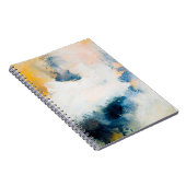 Carnet arrière - plan Abstrait de texture d'huile. Peindr (Côté Droit)