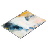 Carnet arrière - plan Abstrait de texture d'huile. Peindr (Côté gauche)