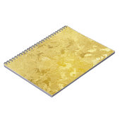 Carnet Arrière - plan Abstrait de texture d'or (Côté gauche)