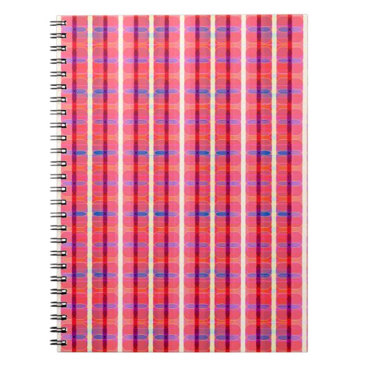 Carnet arrière - plan abstrait, entrelacé coloré (Devant)