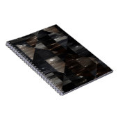 Carnet arrière - plan abstrait. mosaïque grise illustrati (Côté Droit)