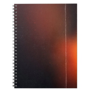 Carnet Arrière - plan abstrait noir. Effet photo. Retro