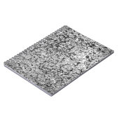 Carnet arrière - plan Abstrait. Texture monochrome. Image (Côté gauche)