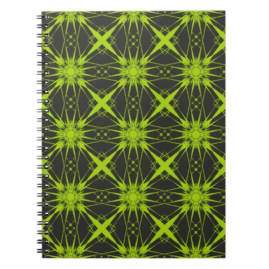Carnet Arrière - plan abstrait vert. Mode graphique.abstr (Devant)