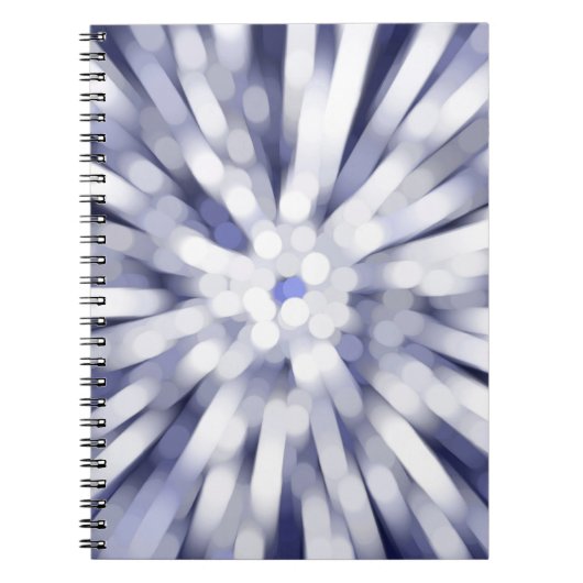 Carnet arrière - plan abstrait violet. étoile à explosion (Devant)