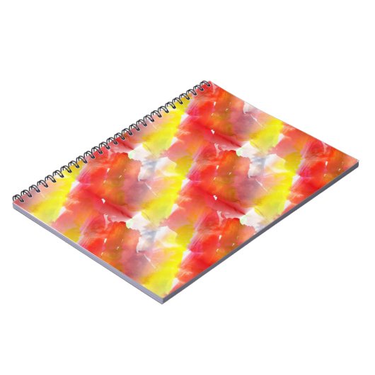 Carnet arrière - plan aquarelle de texture de conception (Côté gauche)