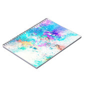 Carnet Arrière - plan art aquarelle abstraite (Côté gauche)