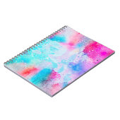 Carnet Arrière - plan art aquarelle abstraite (Côté gauche)