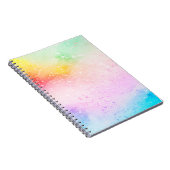 Carnet Arrière - plan art aquarelle abstraite (Côté Droit)