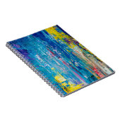 Carnet arrière - plan artistique Abstrait. Peinture à l'h (Côté Droit)