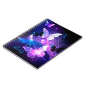 Carnet Arrière - plan avec papillons de nuit (Côté gauche)