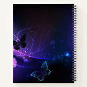 Carnet Arrière - plan avec papillons de nuit (Dos)