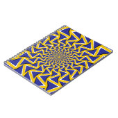 Carnet Arrière - plan bitmap d'illusion de mouvement opti (Côté gauche)