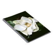 Carnet Arrière - plan blanc Magnolia Closeup Vert (Côté Droit)