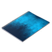 Carnet Arrière - plan bleu cristallisé Abstrait (Côté gauche)