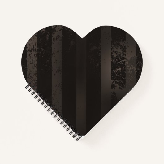 Carnet Arrière - plan brun rayé Steampunk (Devant)