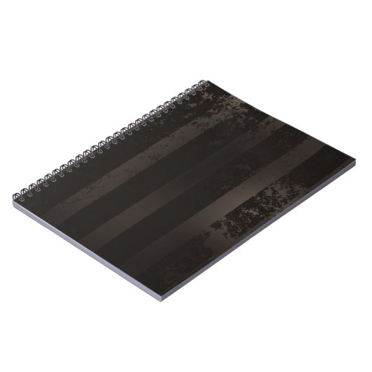 Carnet Arrière - plan brun rayé Steampunk (Côté gauche)