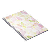 Carnet Arrière - plan conçu de fleur d'aquarelle, texture (Côté Droit)