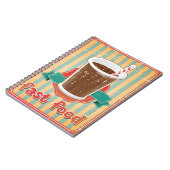 Carnet Arrière - plan d'aliments de préparation rapide (Côté gauche)