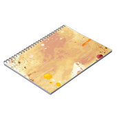 Carnet arrière - plan d'aquarelle (Côté gauche)