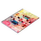 Carnet arrière - plan d'aquarelle Abstrait et coloré (Côté gauche)