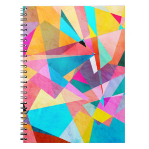 Carnet Arrière - plan d'aquarelle coloré Abstrait avec di