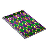 Carnet Arrière - plan de bijoux Mardi Gras (Côté Droit)