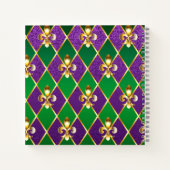 Carnet Arrière - plan de bijoux Mardi Gras (Dos)