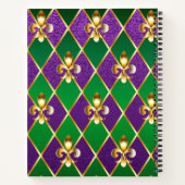 Carnet Arrière - plan de bijoux Mardi Gras (Dos)