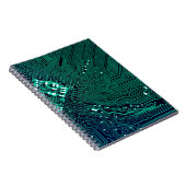 Carnet Arrière - plan de carte de circuits électroniques, (Côté Droit)