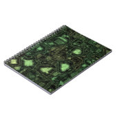 Carnet Arrière - plan de circuit d'ordinateur (Côté gauche)