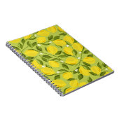 Carnet Arrière - plan de citrons. Arrière-plan de chevauc (Côté Droit)