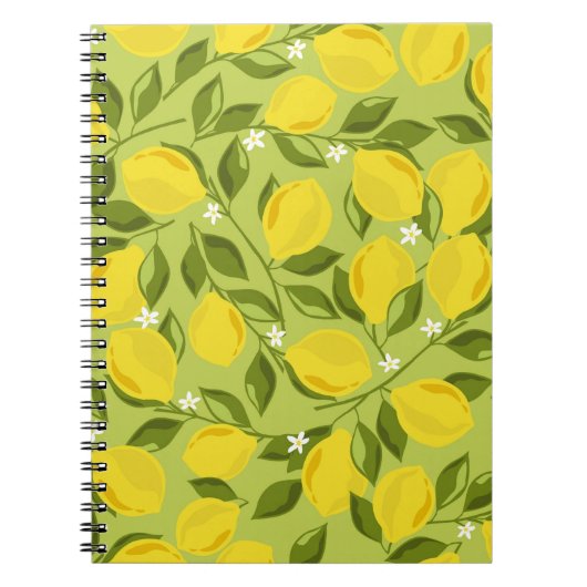 Carnet Arrière - plan de citrons. Arrière-plan de chevauc (Devant)