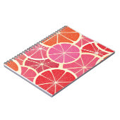 Carnet Arrière - plan de cru de pamplemousse (Côté gauche)