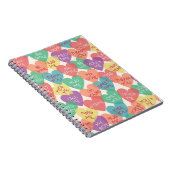 Carnet Arrière - plan de forme d'amour (Côté Droit)