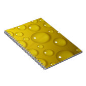 Carnet Arrière - plan de goutte d'eau jaune (Côté Droit)