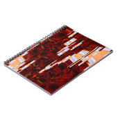 Carnet arrière - plan de grunge abstrait avec effectabstr (Côté gauche)