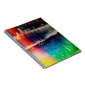 Carnet Arrière - plan de grunge traditionnel, texture ray (Côté Droit)